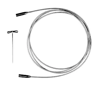 ChiaoGoo - SWIV 360 Silver kabeler