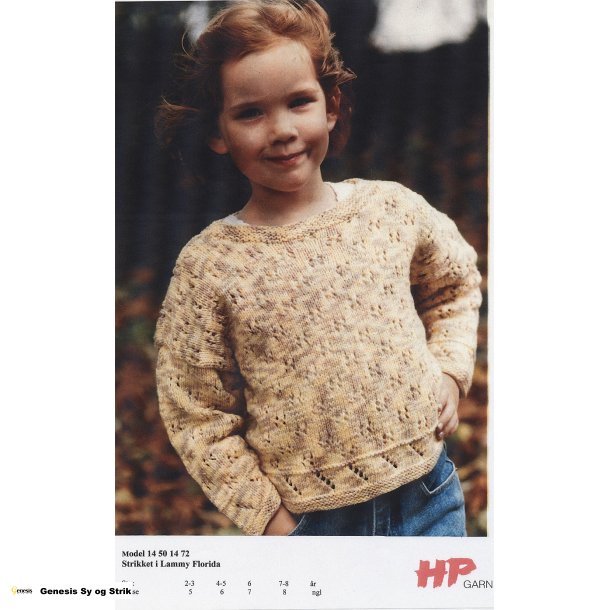 Brnebluse m/hulmnster