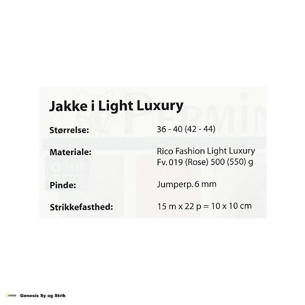Jakke I light Luxury