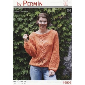 Sweater med Hulmnster