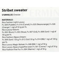 Stribet Sweater