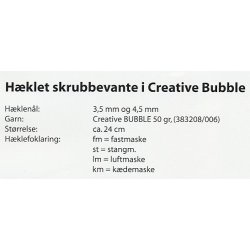 Skrubbebnd i Creative Bubble