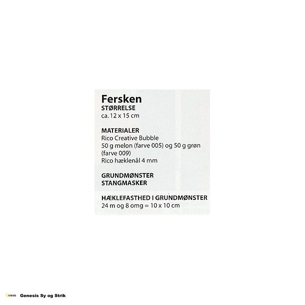 Ananas, Melon, Banan, Fersken og Jordbr