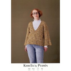 Ribsweater med v - hals