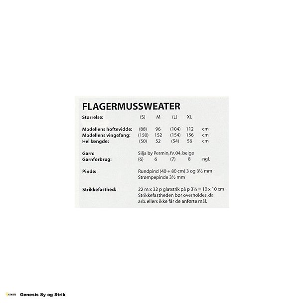 Flagermussweater