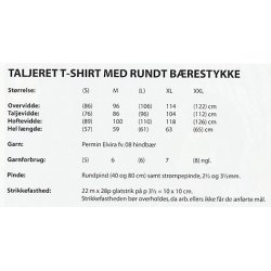 Taljeret T-Shirt med rundt brestykke