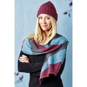 Strikket hue i Esther