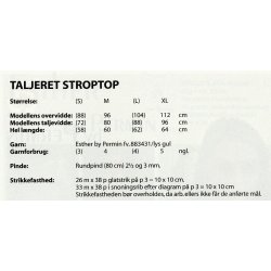 Taljeret stroptop
