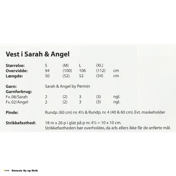 Vest i Sarah og Angel