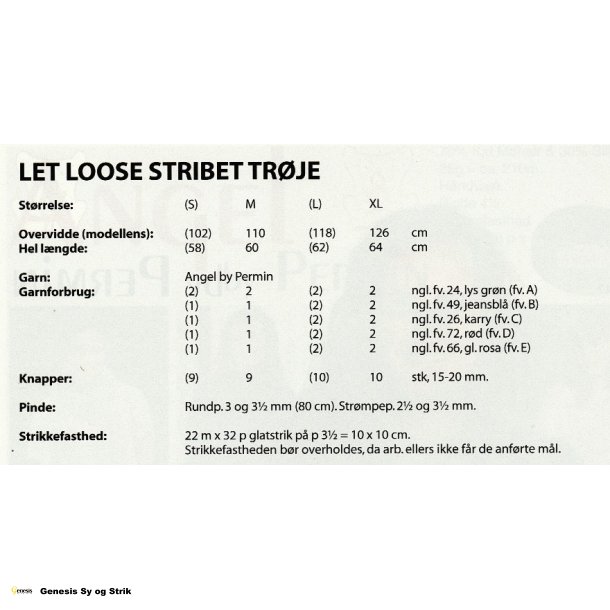 Let loose stribet trje i Angel