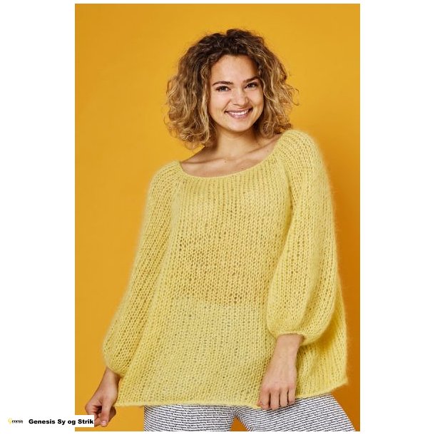 Oversized Raglanbluse