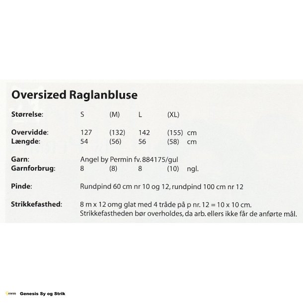 Oversized Raglanbluse