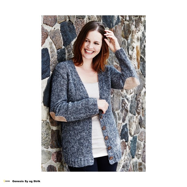 Mohairtrje med V - hals