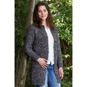 Let loose Cardigan i retstrik