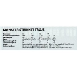 Mnster strikket trje