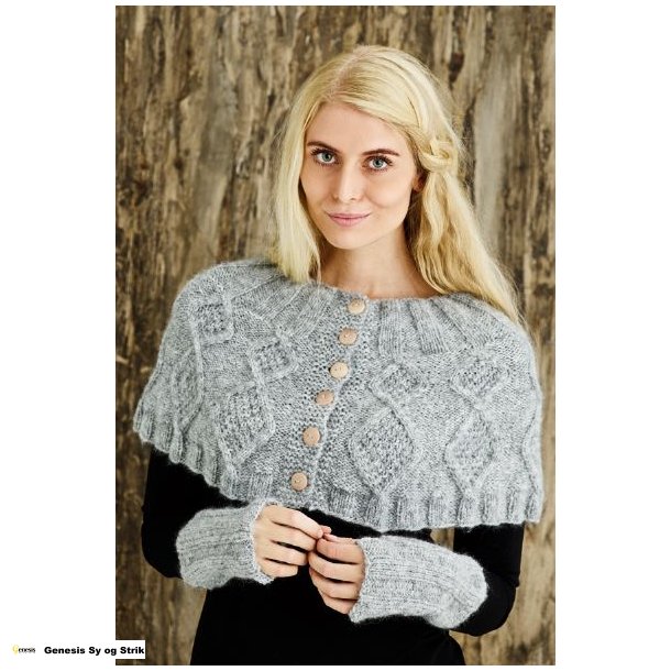 Pulsvanter og Cape med fletmnster