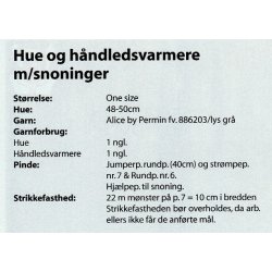 Hue og hndledsvarmere m/snoninger