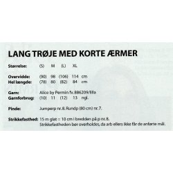 Lang trje med korte rmer