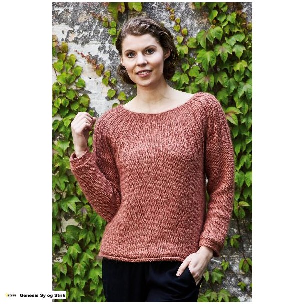 Sweater med riller i Alice