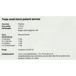 Trje med store patent rmer