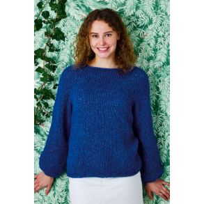 Raglanbluse m/lange rmer