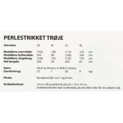 Perlestrikket trje