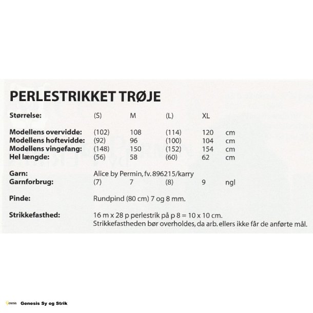 Perlestrikket trje