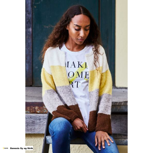 Alice Cardigan i brede striber