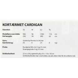Kortrmet cardigan