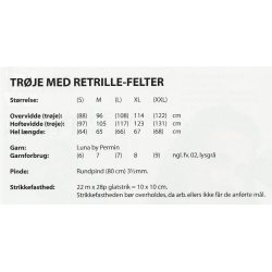 Trje med retrille - felter
