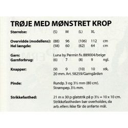 Trje med mnstret krop