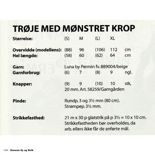 Trje med mnstret krop