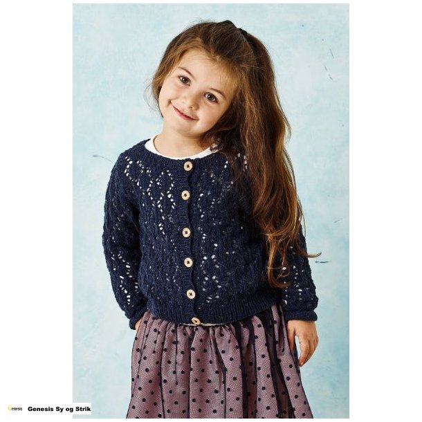 Cardigan i bladmnster