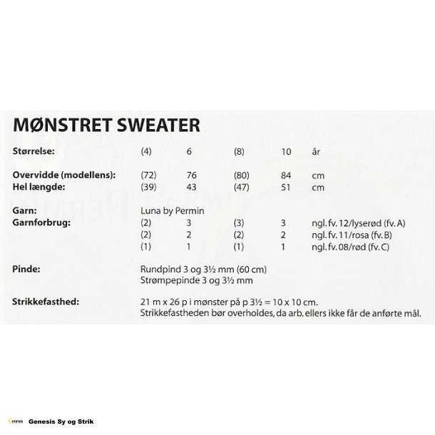 Mnstret Sweater