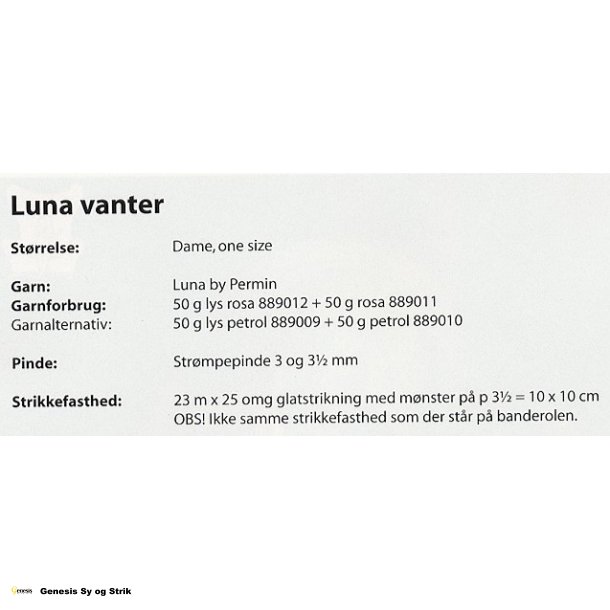 Luna vanter