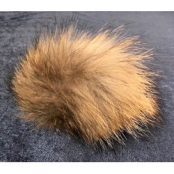 Pompon / pelskvast - Vaskebjrn