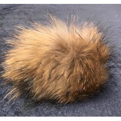 Pompon / pelskvast - Vaskebjrn