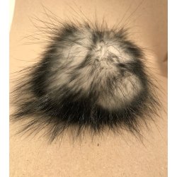 Pompon / pelskvast - Vaskebjrn