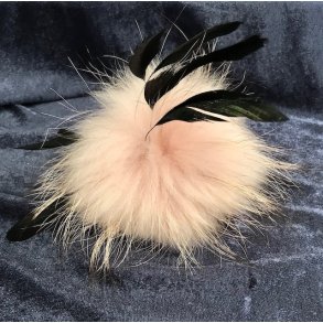 Pompon / pelskvast - Vaskebjrn