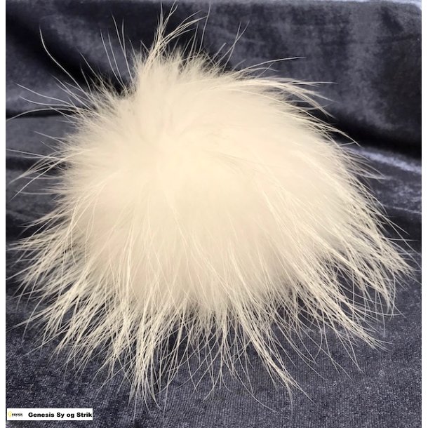 Pompon / pelskvast - Vaskebjrn