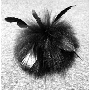 Pompon / pelskvast - Vaskebjrn