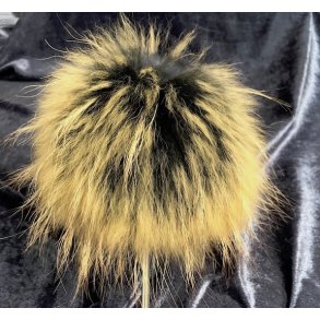 Pompon / pelskvast - Vaskebjrn