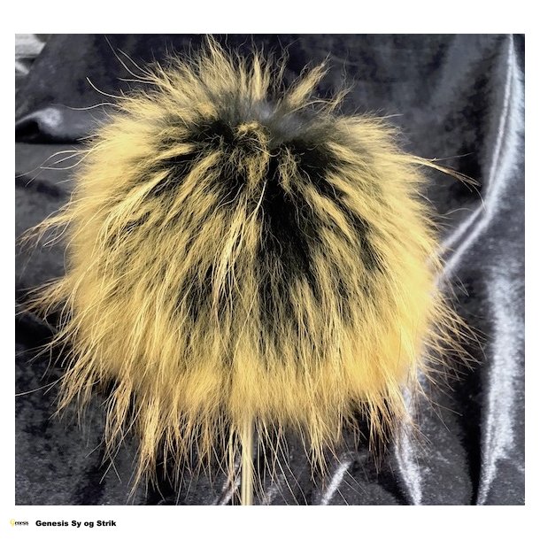 Pompon / pelskvast - Vaskebjrn