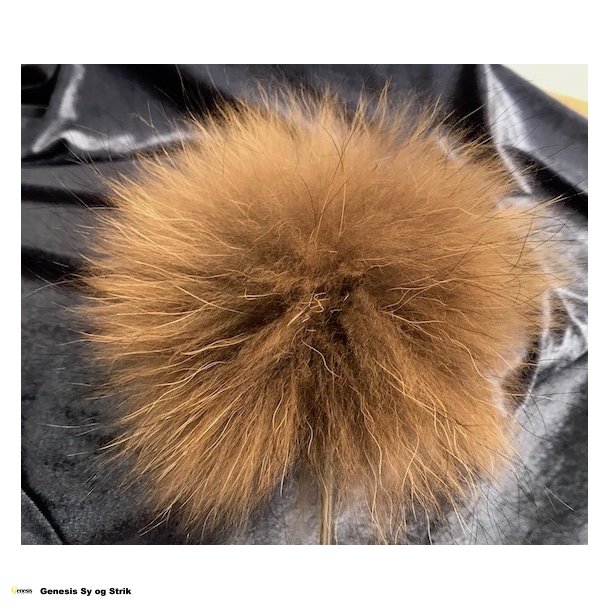 Pompon / pelskvast - Vaskebjrn