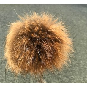 Pompon / pelskvast - Vaskebjrn