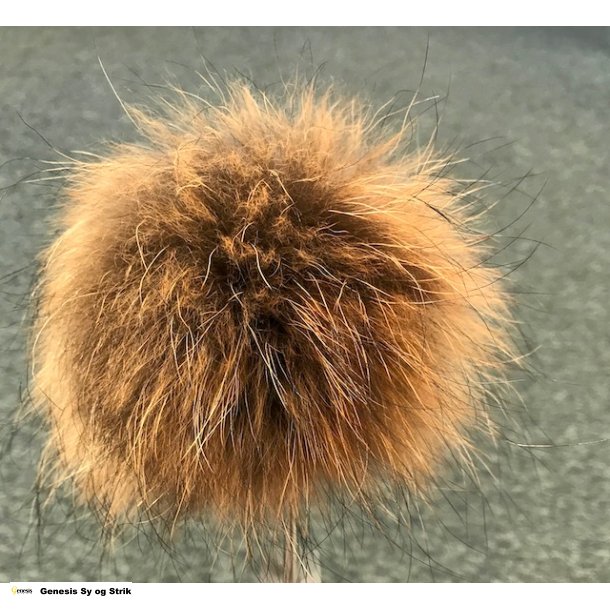 Pompon / pelskvast - Vaskebjrn