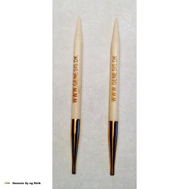 Bambus strikkepinde til wire