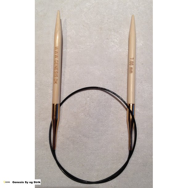 Faste rundpinde i bambus 80 cm.