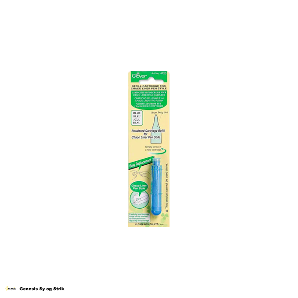 CLOVER - Chaco liner pen style - genopfyldning - Bl