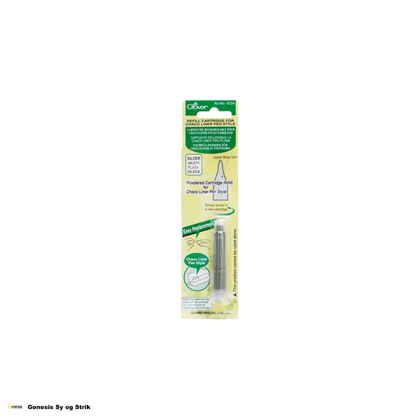 CLOVER - Chaco liner pen style - genopfyldning - Slv